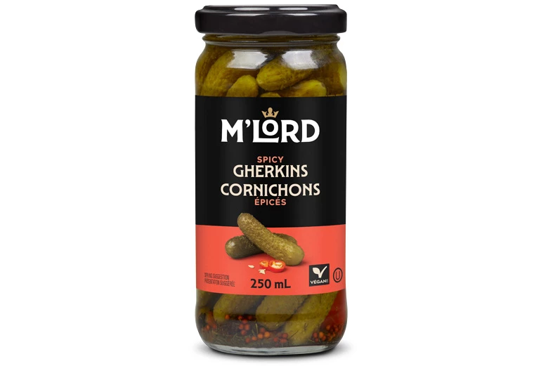 Spicy Gherkins